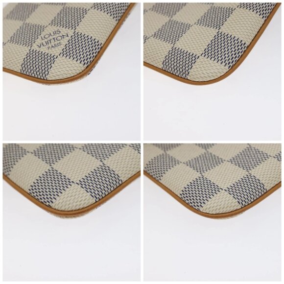 LOUIS VUITTON Damier Azur Etui Telephonne MM Cell Phone Case - Picture 16 of 16